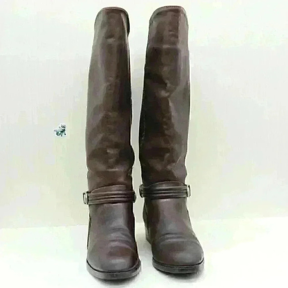 Santana Canada Women's Brown Leather Riding Boots Size US 9 - Picture 5 of 11